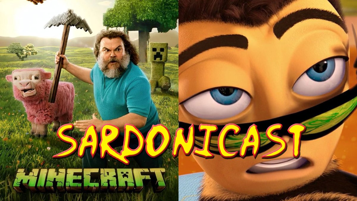 sardonicast's tweet image. Sardonicast 188: A Minecraft Movie, Bee Movie
youtu.be/e4e0e7APJT0