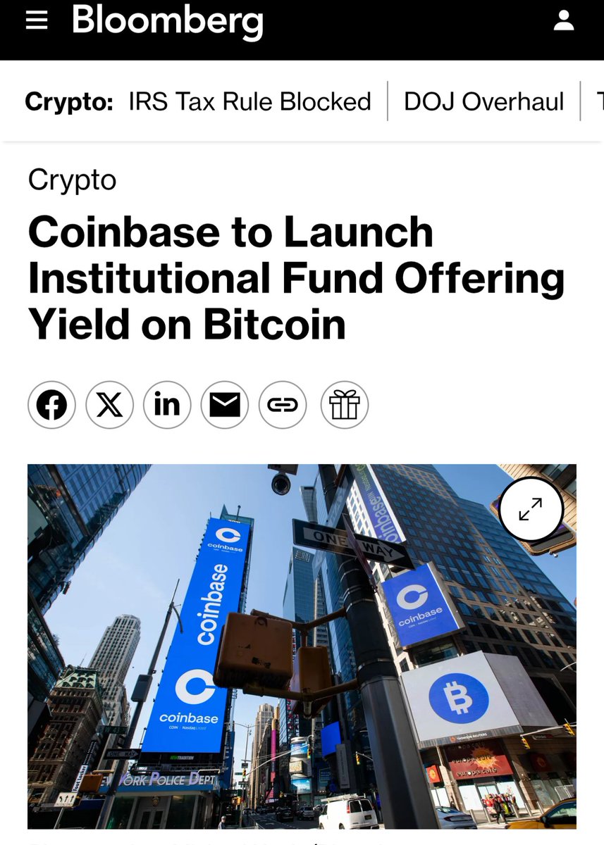 COINBASE TO OFFER YIELD. Goal is 4-8% yield. Here are things you should  know: Bitcoin does not generate yield. COINBASE will attempt to collect  arbitrage on a basis trade between support and