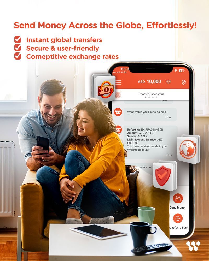 Send Money Abroad, the Easy Way 🌍

Whether you're supporting family, handling business, or gearing up for travel—Whizmo makes international money transfers fast, simple, and secure. Just tap, send, and relax. 

#Whizmo #InternationalMoneyTransfers #SendWithConfidence