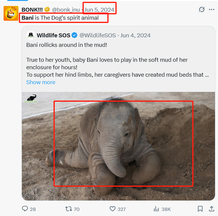 Kulle (@kulle5111) on Twitter photo Is $Bani really Bonk's spirit animal?
Seems like it Is $Bani really Bonk's spirit animal?
Seems like it