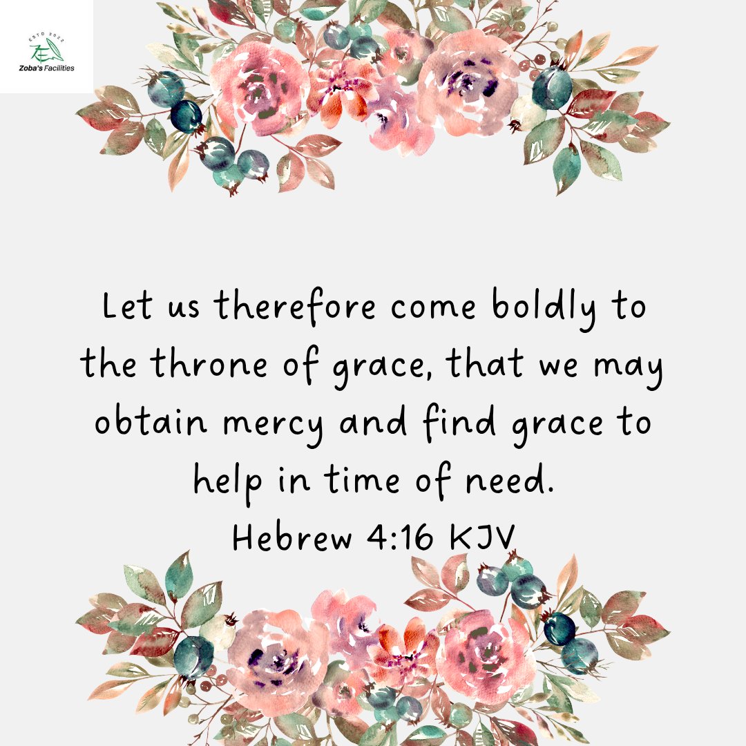 #wordfortheweek
#zobasfacilities