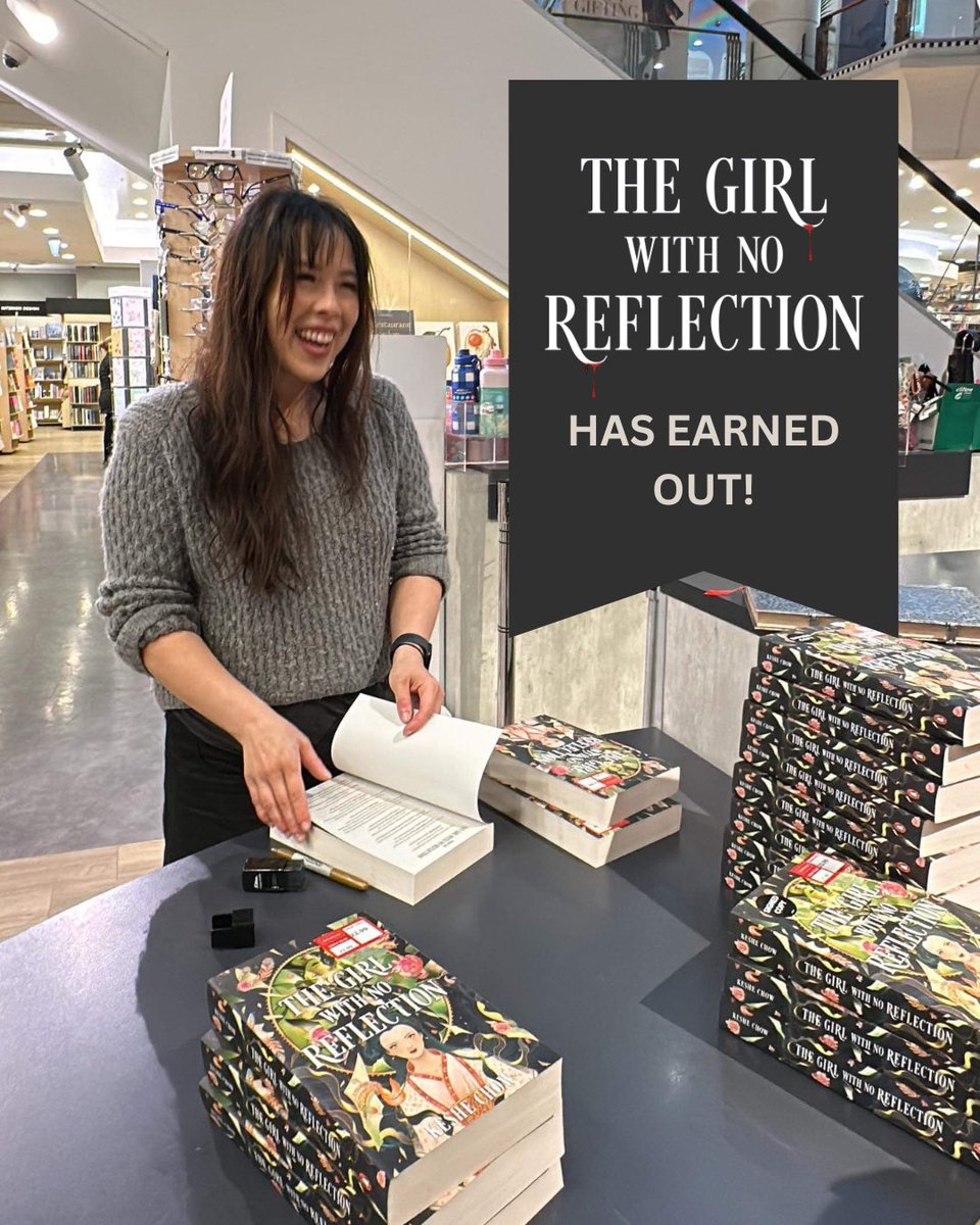 Got my first ever royalty statement over the weekend, and my debut YA fantasy book, The Girl with No Reflection, earned out!!!

After only 5 months?!? Absolutely wild