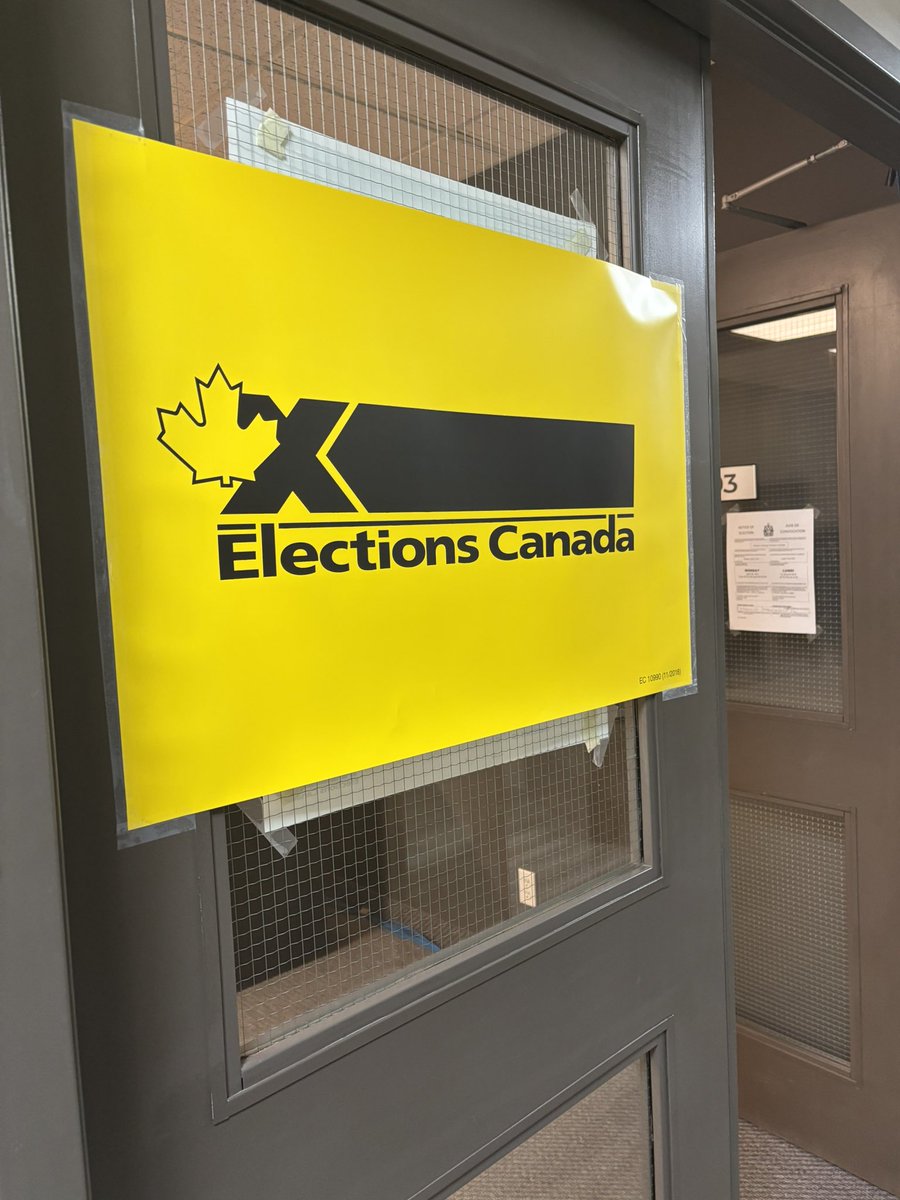 Don’t like how things are working Canada? Now is your chance to change things. Get out and vote 🗳️ today!

#Election2025 🇨🇦
