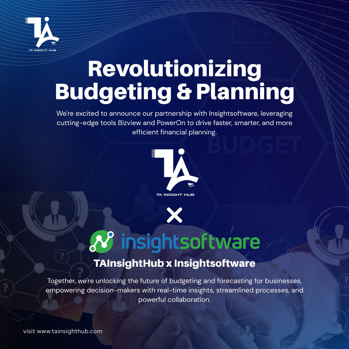 TA Insight HUB (@tainsighthub) on Twitter photo 🚀 Big News!
We’ve partnered with <a href="/insightsoftware/">insightsoftware</a> to bring Bizview & PowerOn to African businesses; smarter financial planning, real-time insights & streamlined processes. Made for Africa’s growth! 🚀 Big News!
We’ve partnered with <a href="/insightsoftware/">insightsoftware</a> to bring Bizview & PowerOn to African businesses; smarter financial planning, real-time insights & streamlined processes. Made for Africa’s growth!