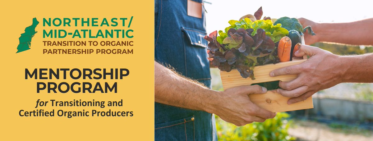 Despite uncertainty with USDA funding, we’re moving forward with the important mission of our Transition to Organic mentorship program. Learn more about the program on our website. ctnofa.org/programs/topp-…