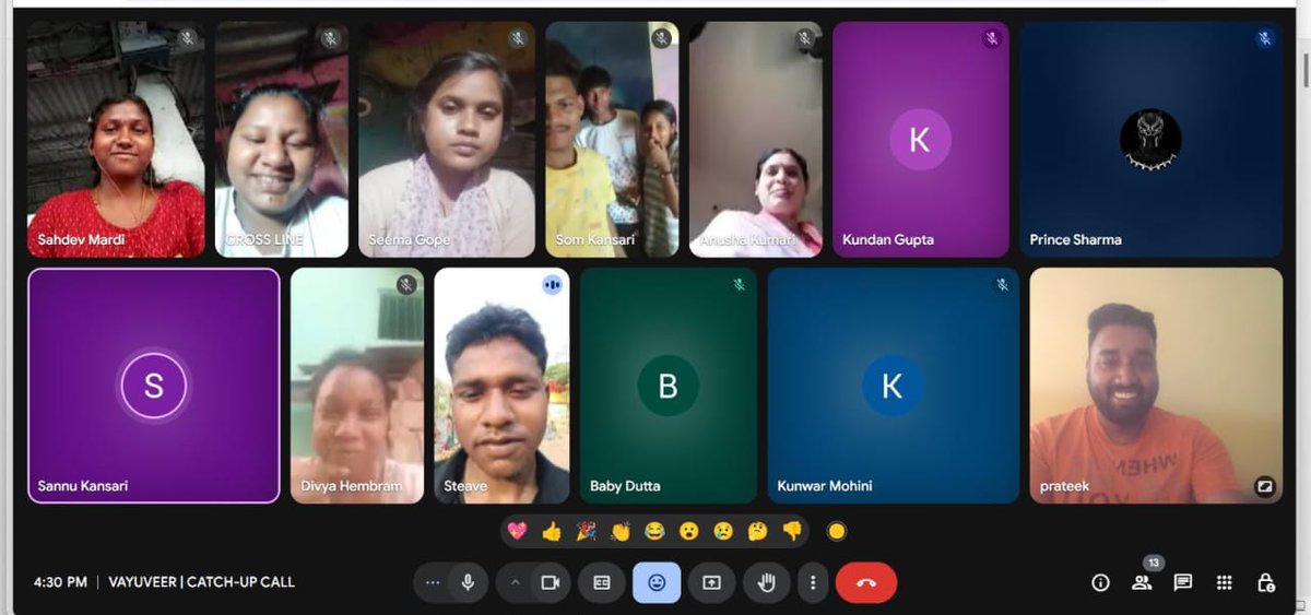 Our Vayuveers gathered for their monthly catch-up on April 26!

Vayuveer Rinku shared inspiring insights from a recent webinar on using media for effective campaigning — turning experiences into action.

#Vayuveers #MediaForChange #GrassrootsLeadership