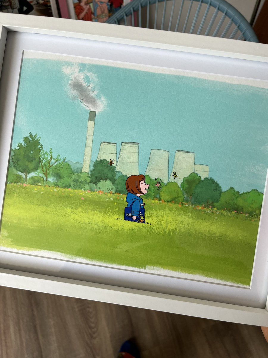 I made this Peanuts inspired animation still for my gf’s birthday ☺️
