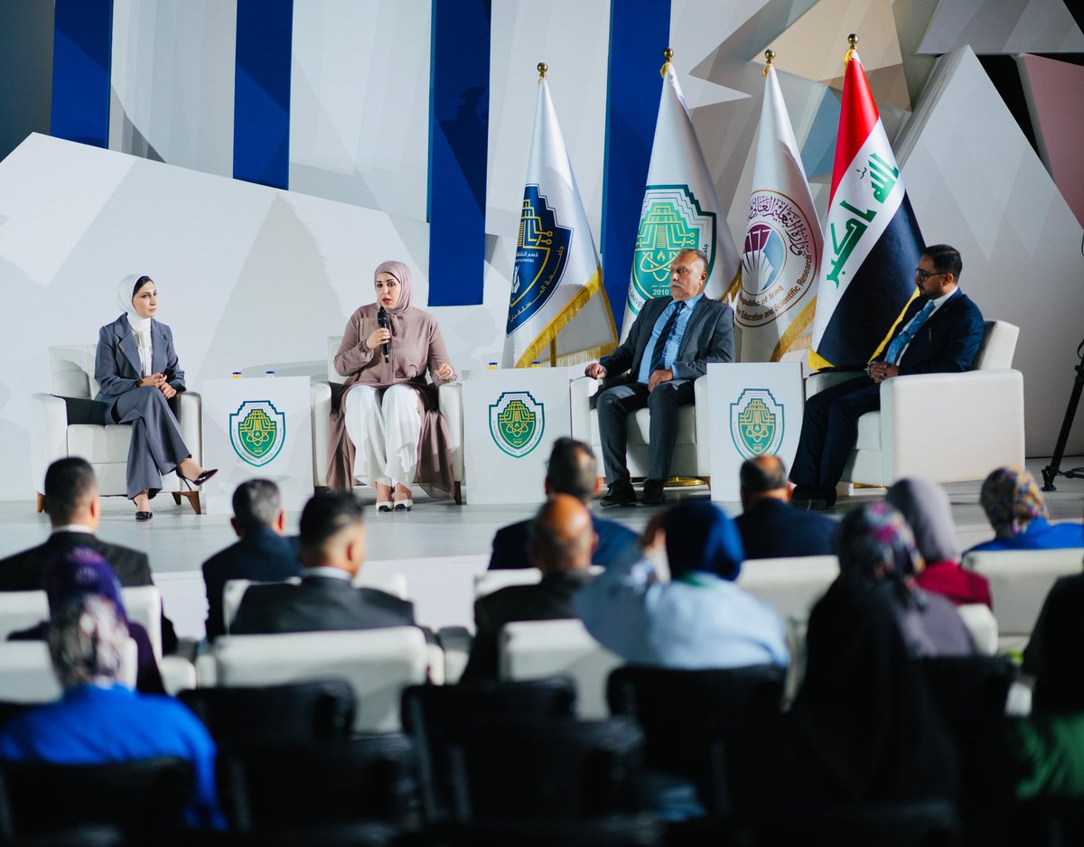 OmaimaAltaee's tweet image. I was pleased to moderate the session &quot;From Vision to Reality: The Private Sector as a Driver of Sustainable Cities&quot; during Al-Mustaqbal Sustainability Week 2025, alongside amazing speakers. Inspiring discussions on building a sustainable urban future! 🌍🏙