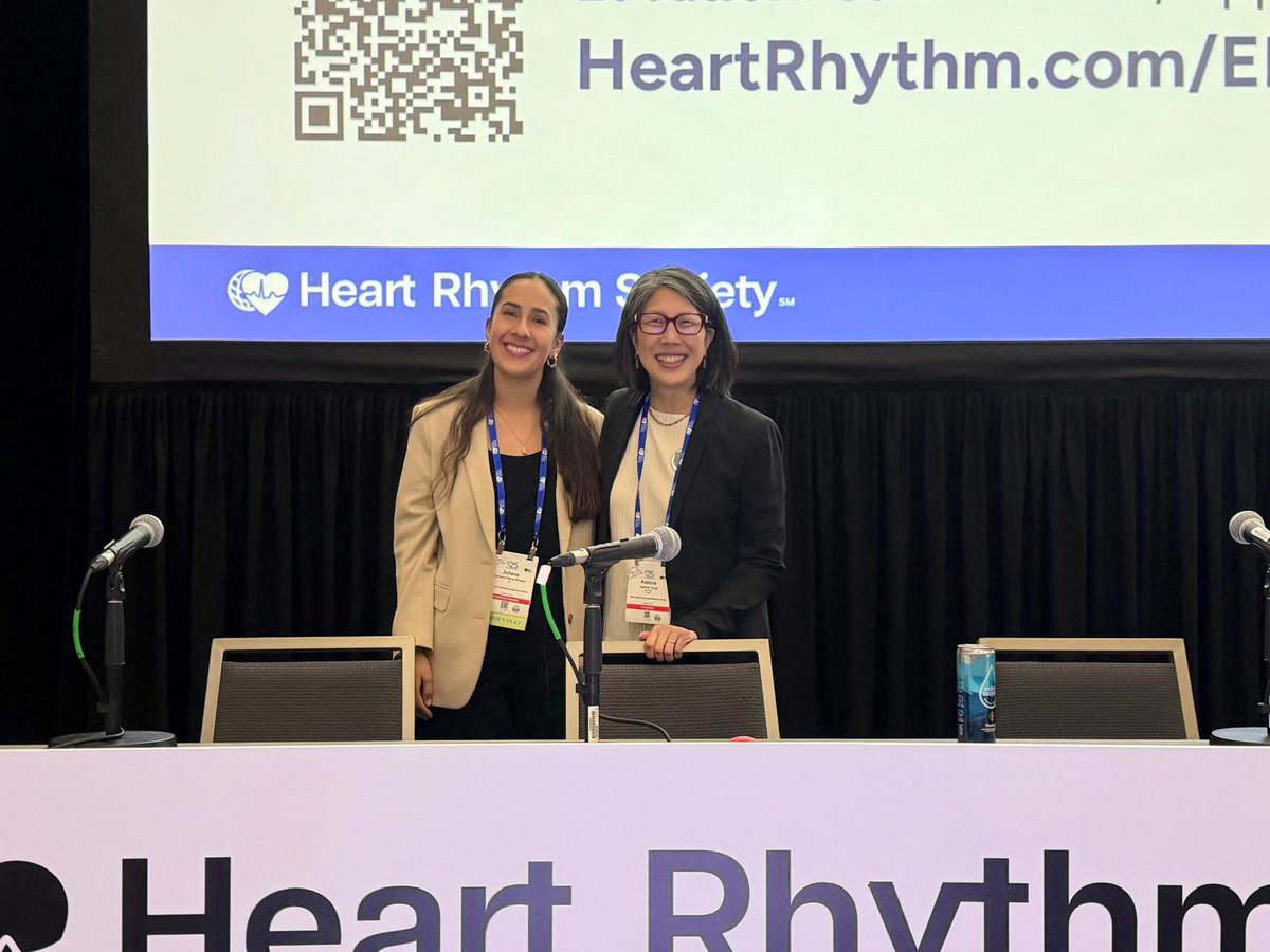 Juliana Pérez Pinzón, MD (@julianaperezp25) on Twitter photo Last conference before residency! ✅ Had an amazing time presenting our work at #HRS2025🫀🔋It was the perfect way to finish two incredible research years. Grateful to <a href="/HRSonline/">Heart Rhythm Society</a> for the travel scholarship and to all my mentors and friends who made it special! #EPeeps #WomenInEP Last conference before residency! ✅ Had an amazing time presenting our work at #HRS2025🫀🔋It was the perfect way to finish two incredible research years. Grateful to <a href="/HRSonline/">Heart Rhythm Society</a> for the travel scholarship and to all my mentors and friends who made it special! #EPeeps #WomenInEP
