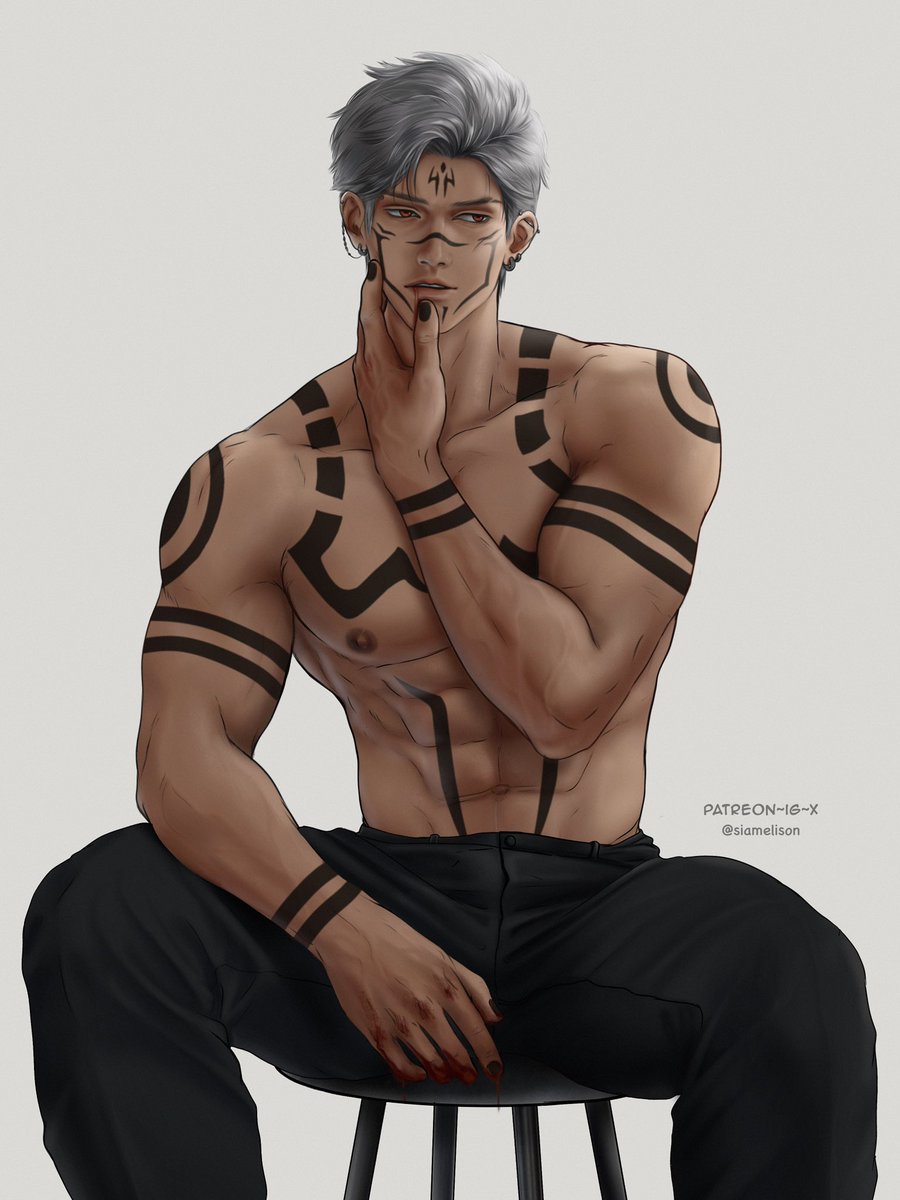 siamelisonn's tweet image. Sukuna Sylus 😈 #Sylus #sukuna #LoveandDeepspace