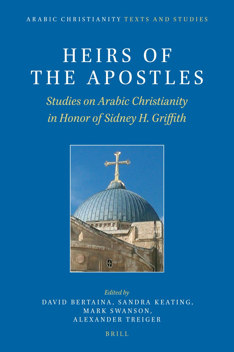 Heirs of the Apostles
Studies on Arabic Christianity in Honor of Sidney H. Griffith 
BRill 2018
Individual Chs on author's Academia 🧵⬇️
The Utility of Christian Arabic Texts for Qurʾānic Studies
academia.edu/41295753/The_U…
a Copt&amp; a Jew Study Saadiah’s Tafsīr
academia.edu/38046891/Flawe…