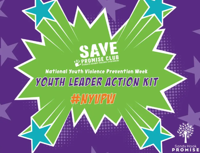 NATIONALSAVE's tweet image. It's #NationalYouthViolencePreventionWeek - do you have your youth leader action kit? It's not too late! Visit sandyhookpromise.org/take-action/ge… to use it now!
#SAVEPromiseClub #NYVPW