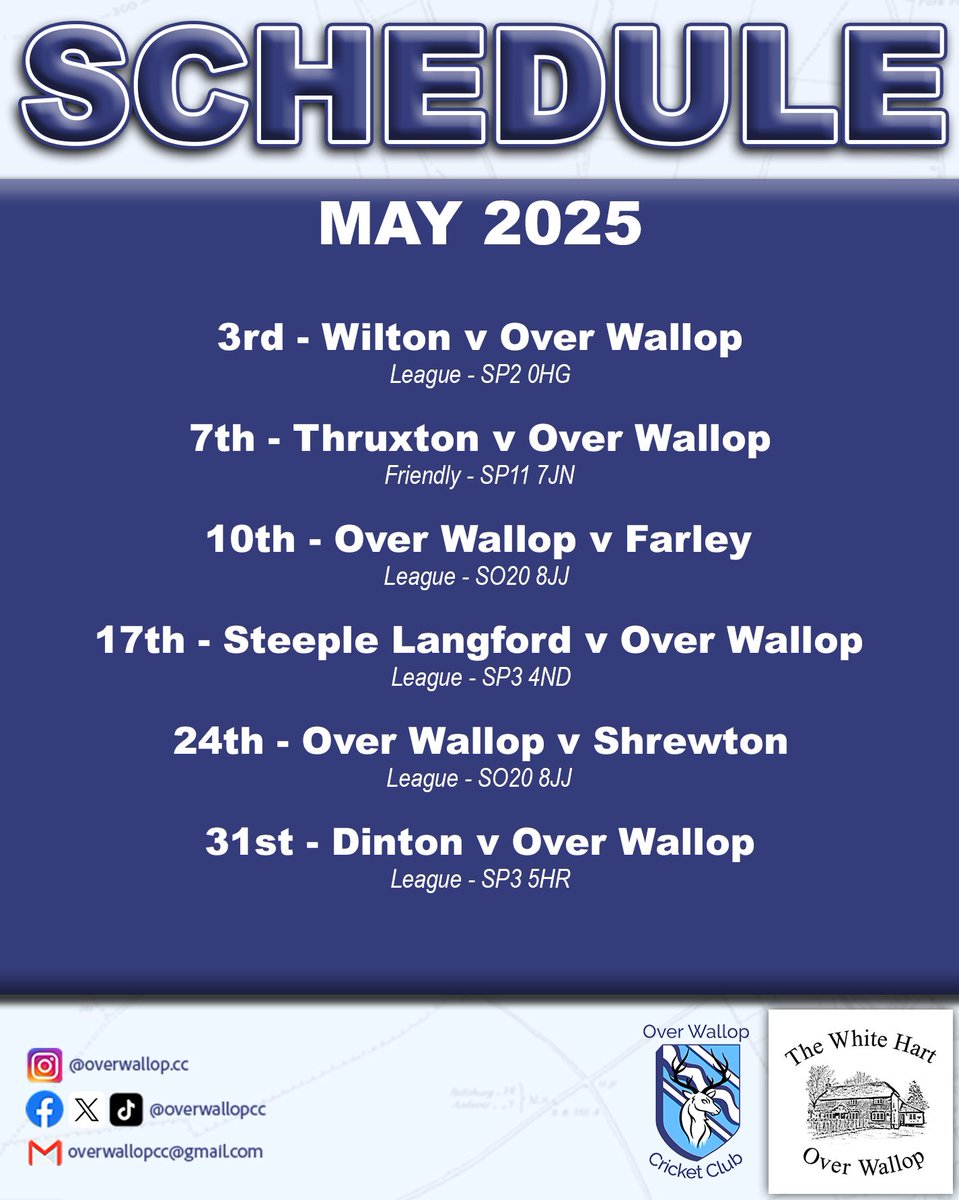 Over Wallop Cricket Club tweet media