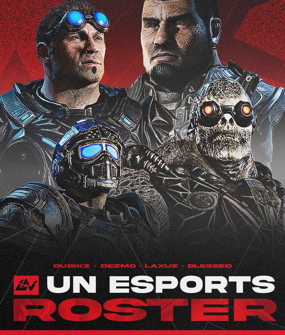 ¡¡Les damos la bienvenida a los Nuevos Integrantes Duros del 
Roster 2 
Bienvenidos ala Familia!! #uNbreakable 💯
<a href="/sRubikz/">cubeibi</a> 
<a href="/TitoDezmo/">Dezmo</a> 
<a href="/BlessdK1ng/">Blessd 🜲</a> 
<a href="/LaxuzGG/">Laxuz</a>