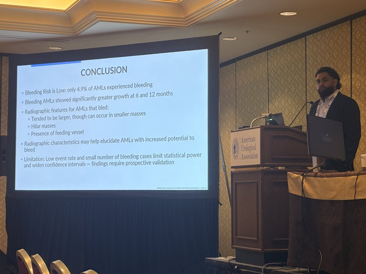 Logan Briggs (@logangbriggs1) on Twitter photo Great discussions after <a href="/MouneebC/">Mouneeb Choudry</a> presents the largest cohort of AML masses, bleed rates, and predictors of bleeding - looking future to final publication! <a href="/MayoUrology/">Mayo Clinic Urology</a> <a href="/h_abdulmuhsin/">Haidar Abdul-Muhsin</a> Great discussions after <a href="/MouneebC/">Mouneeb Choudry</a> presents the largest cohort of AML masses, bleed rates, and predictors of bleeding - looking future to final publication! <a href="/MayoUrology/">Mayo Clinic Urology</a> <a href="/h_abdulmuhsin/">Haidar Abdul-Muhsin</a>