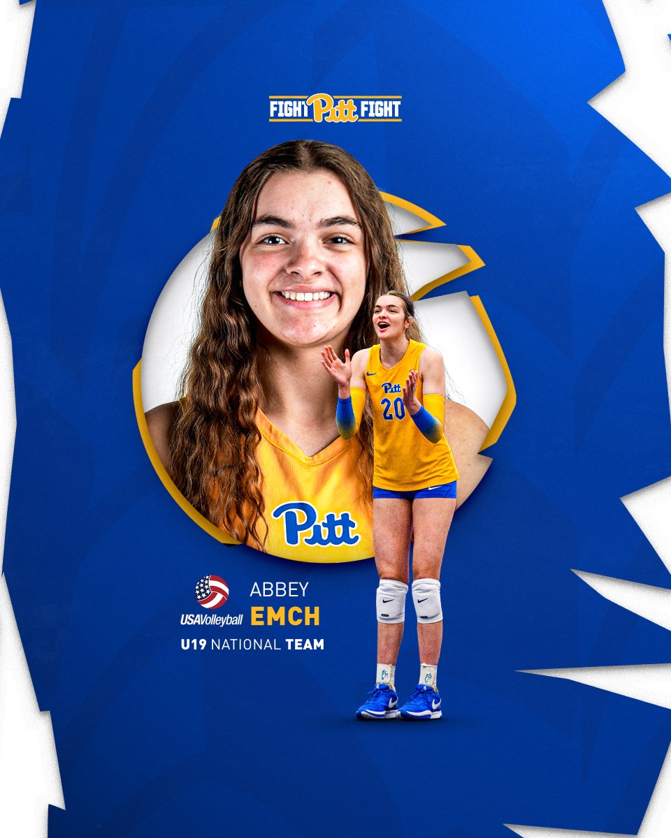 Pitt Volleyball (@pitt_vb) on Twitter photo Our girl Abbey is headed to play with the <a href="/usavolleyball/">USA Volleyball</a>
U19 National Team 🤩🫡
🔗 bit.ly/42V65Du Our girl Abbey is headed to play with the <a href="/usavolleyball/">USA Volleyball</a>
U19 National Team 🤩🫡
🔗 bit.ly/42V65Du