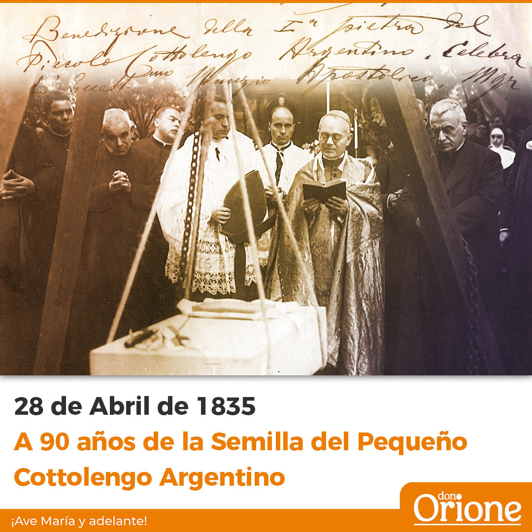🕯️Hace 90 años se colocaba la Piedra Fundamental del Cottolengo de Claypole. Don Orione sembraba su Obra confiando “en la Divina Providencia y en el corazón magnánimo de los Argentinos 🥰.”
📷 MIRÁ bit.ly/90AñosClaypole
#DonOrione #SomosOrionitas #90Años
<a href="/CottolengoC/">Cottolengo Don Orione Claypole</a>