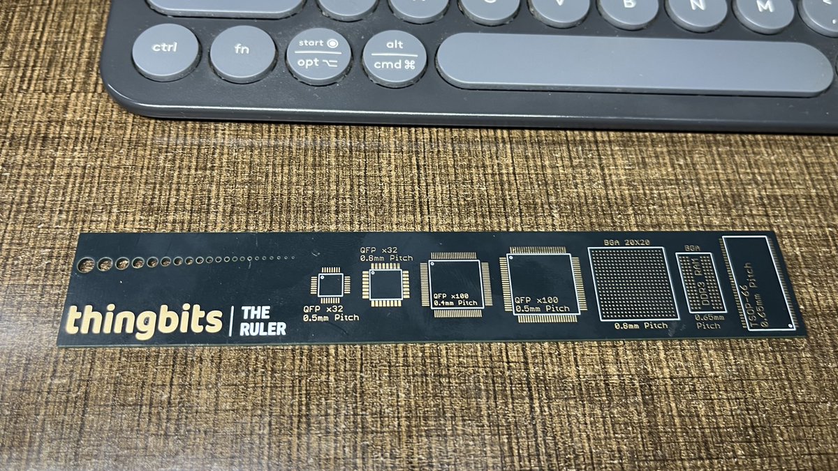 0xMahi's tweet image. Seriously impressed by this free ruler 📏 from @thingbits. #GeekStuff