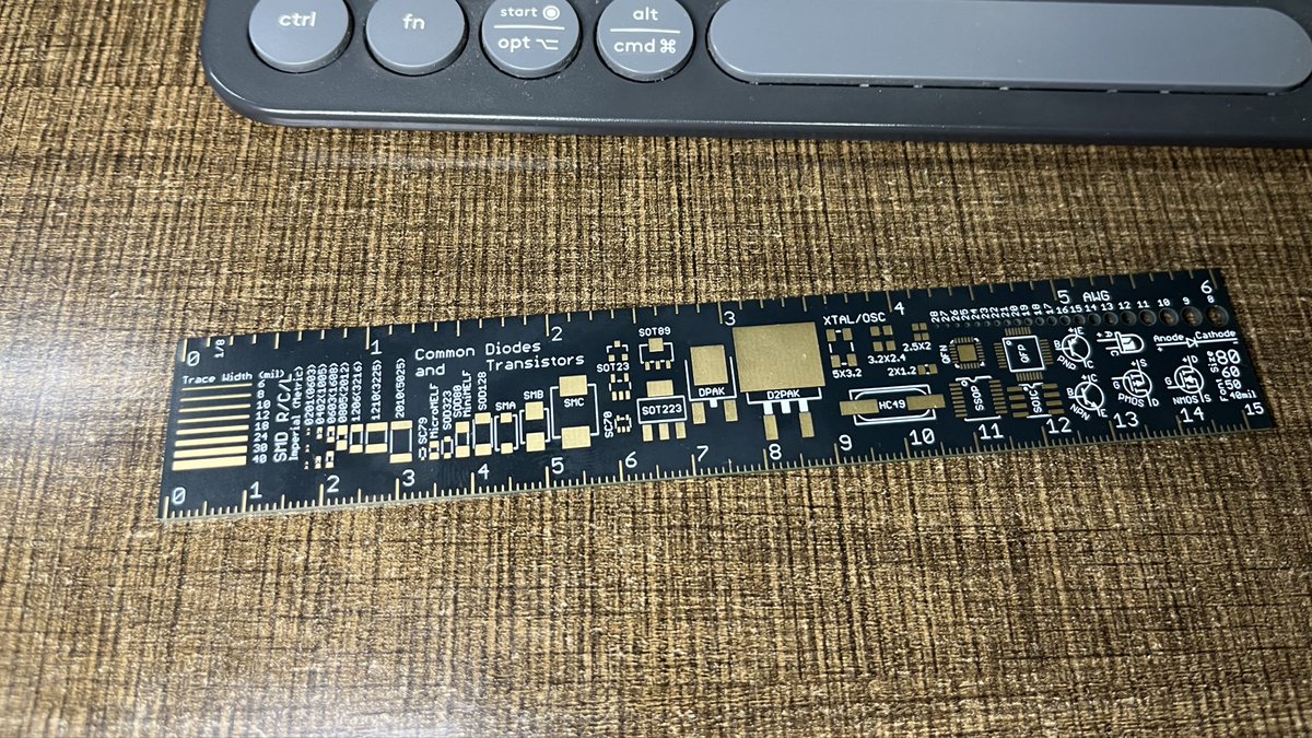 0xMahi's tweet image. Seriously impressed by this free ruler 📏 from @thingbits. #GeekStuff