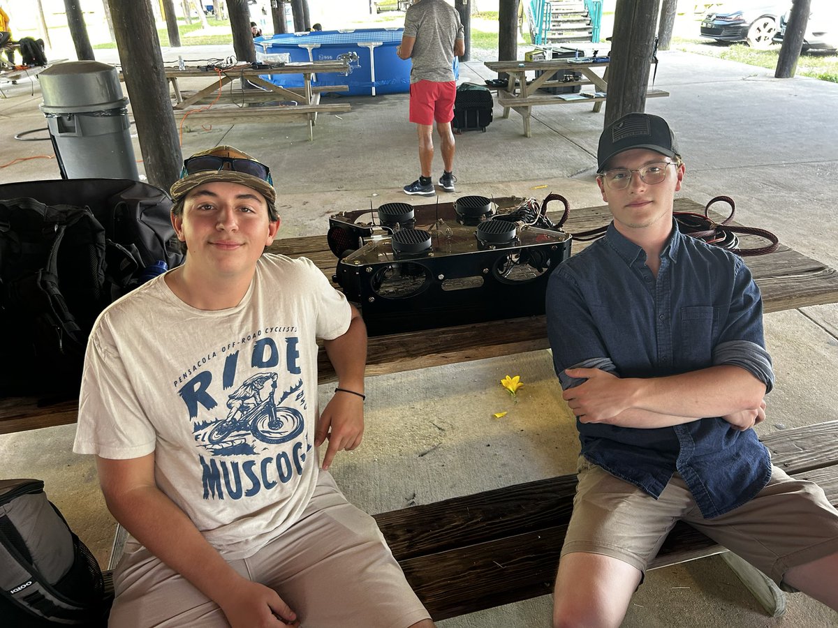 So proud of these guys and what they have accomplished this year at the #MATEROV regional competition. We didn’t leave with any hardware, but we left with tons of knowledge and plans for next year! 

Thank you <a href="/disealab/">Dauphin Island Sea Lab</a> for hosting this great event!