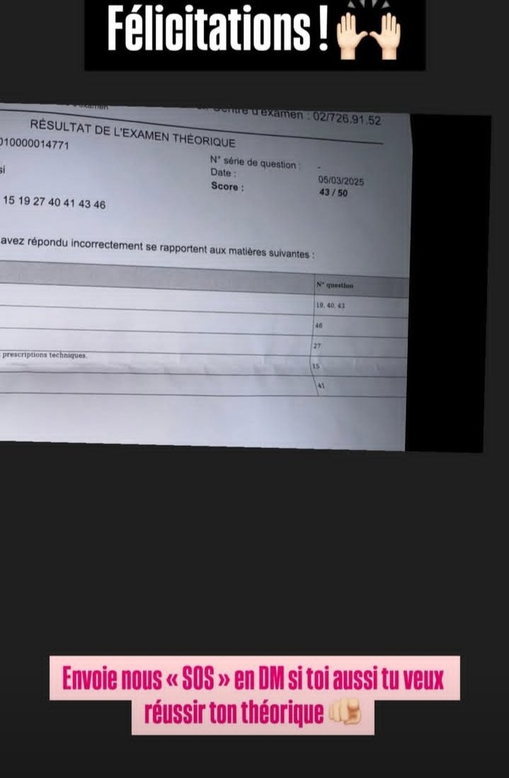 Lacommune11's tweet image. #examentheorique #permisprovisoire #permisdefinitif #bruxelles #Anderlecht #molenbeek #shraebeek #louvain #belgique #permisdeconduirebe #belguimbe #examenreussite #autoecole #moniteurconduite 
Pour mes services contact 
👻Snap: expresseprocedu 
☎️ Telegrame : @la_commune1