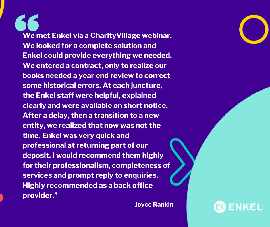 It’s so wonderful to hear the value that comes from our webinars with our friends at CharityVillage. Thank you so much, Joyce!