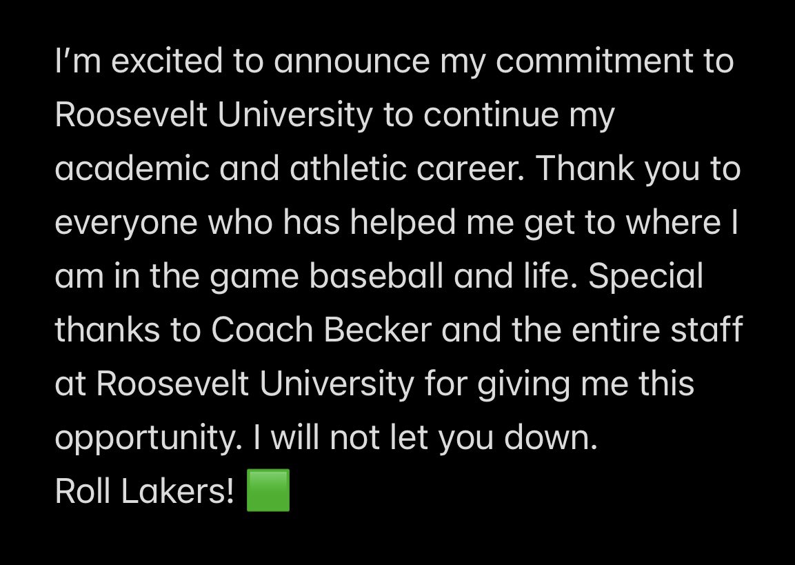 Devin Kraft (@devinkraft_) on Twitter photo Committed! <a href="/RULakerBaseball/">Roosevelt University Baseball</a> <a href="/gbebaseball/">Rams Baseball</a> <a href="/canes_illinois/">Canes Illinois Baseball</a> <a href="/ZachTeske1/">Zach Teske</a> <a href="/Tom10Nelson/">Tom10Nelson</a> <a href="/GEastHoops/">Glenbard East Boys Basketball Team</a> <a href="/coachsettle_/">Mike Settle M.S. USAW</a> <a href="/nathanjendras22/">Nathan Jendras</a> <a href="/PrepBaseballIL/">Prep Baseball Illinois</a> <a href="/PG_Illinois/">Perfect Game Illinois</a> <a href="/shu_solis/">Kris Solis</a> <a href="/boonie1030/">COACH REDMOND</a> <a href="/AusNelSmooth/">Austin Nelson (Smooth)</a> <a href="/CoachLer_/">Tyler Matthews</a> <a href="/GEHS_Athletics/">Glenbard East Athletics</a> Committed! <a href="/RULakerBaseball/">Roosevelt University Baseball</a> <a href="/gbebaseball/">Rams Baseball</a> <a href="/canes_illinois/">Canes Illinois Baseball</a> <a href="/ZachTeske1/">Zach Teske</a> <a href="/Tom10Nelson/">Tom10Nelson</a> <a href="/GEastHoops/">Glenbard East Boys Basketball Team</a> <a href="/coachsettle_/">Mike Settle M.S. USAW</a> <a href="/nathanjendras22/">Nathan Jendras</a> <a href="/PrepBaseballIL/">Prep Baseball Illinois</a> <a href="/PG_Illinois/">Perfect Game Illinois</a> <a href="/shu_solis/">Kris Solis</a> <a href="/boonie1030/">COACH REDMOND</a> <a href="/AusNelSmooth/">Austin Nelson (Smooth)</a> <a href="/CoachLer_/">Tyler Matthews</a> <a href="/GEHS_Athletics/">Glenbard East Athletics</a>