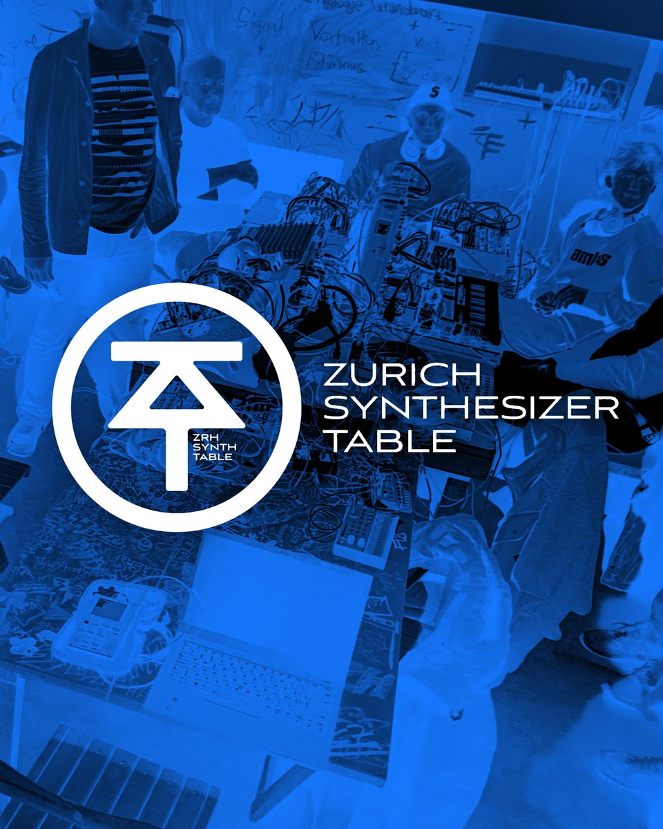 🎛️ Wow! A few months ago, I'd never have thought that the 'Zurich Synthesizer Table' would develop into such a great group of dedicated and passionate people and we proudly have an logo as of today 🥰 

Join us: meetup.com/synthesizer-co…

#hardwaresynth #synthcommunity #zst