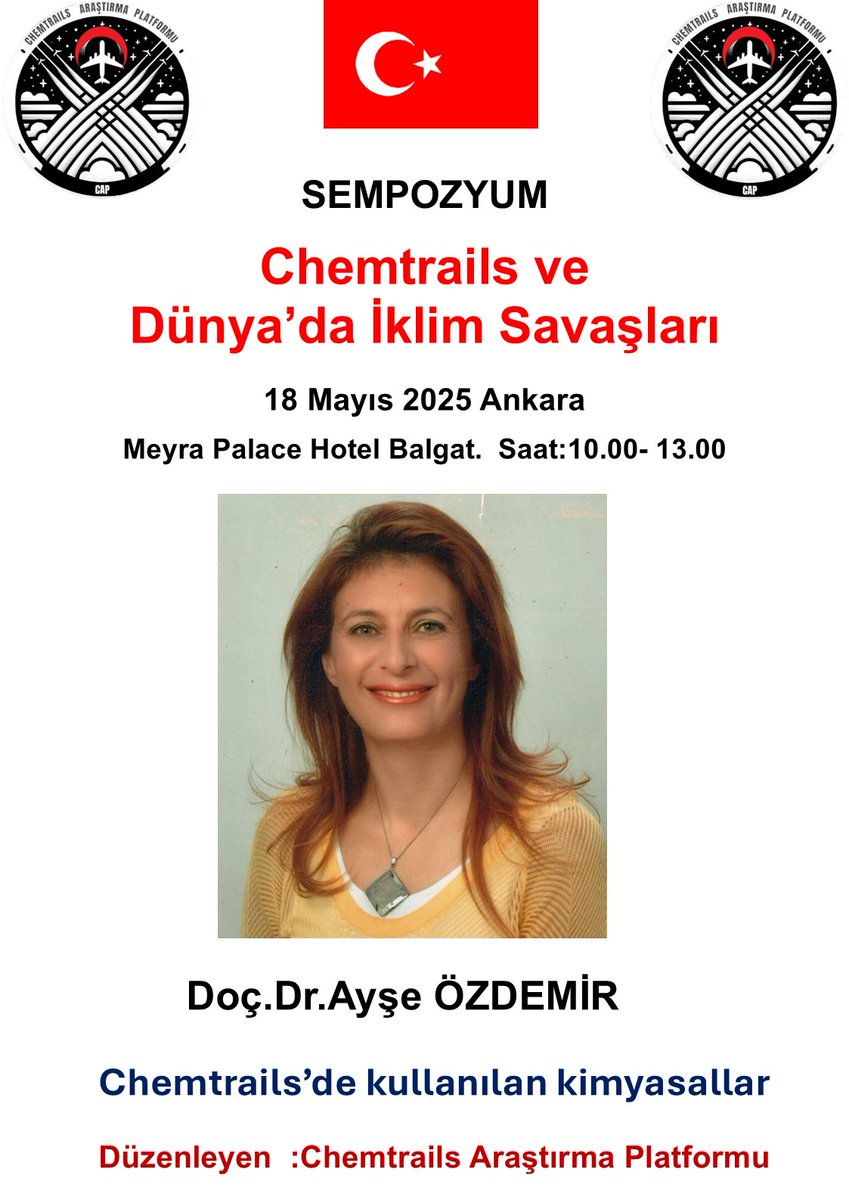 Chemtrails Araştırma Platformu (CAP) (@capturkiye2025) on Twitter photo 