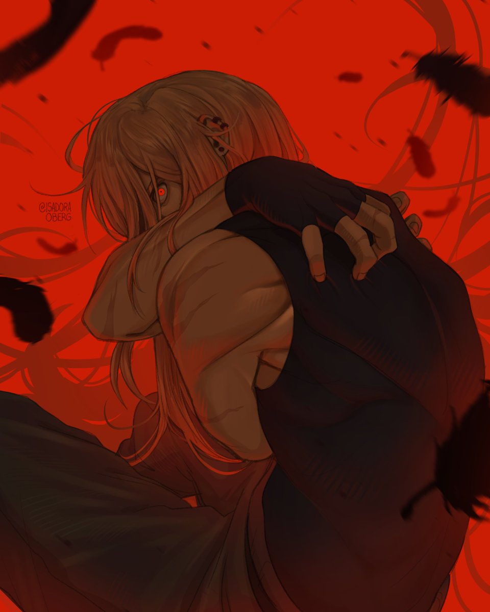 IsadoraOberg's tweet photo. RED. 🩸♥️🗡️
#oc #art https://t.co/TK5oPgisNp