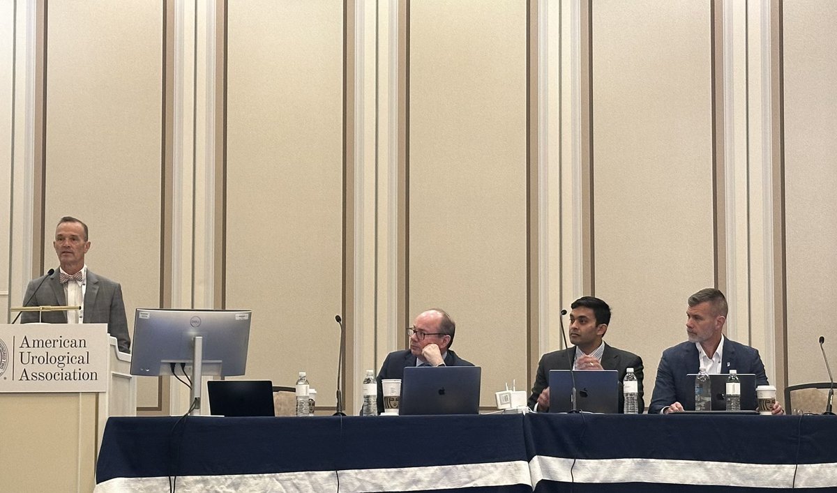 Indiana University Department of Urology (@iuuro) on Twitter photo Dr. Masterson and our most recent VP <a href="/JMHolzbeierlein/">Jeffrey Holzbeierlein</a> provide their insights to management of difficult high risk bladder cancer cases #AUA25 Dr. Masterson and our most recent VP <a href="/JMHolzbeierlein/">Jeffrey Holzbeierlein</a> provide their insights to management of difficult high risk bladder cancer cases #AUA25