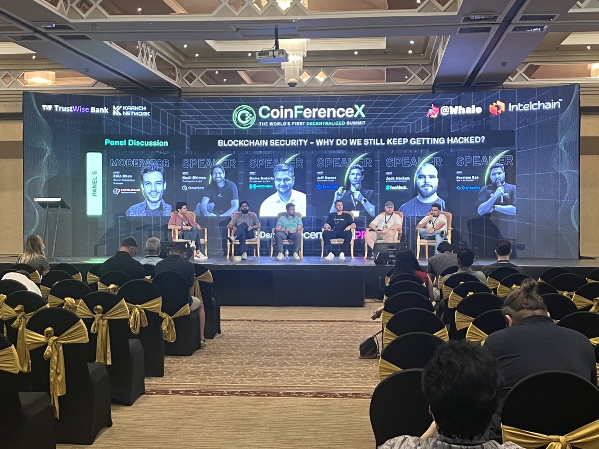 Exciting start for <a href="/endlessdomains/">EndlessDomains ( Identity Arc )</a> at @CoinferenceX  2025!

Great interactions with #TrustwiseBank, <a href="/KaanchNetwork/">Kaanch Network</a>, #Whale, #IntelchainOfficial + insights on blockchain security.

Stay tuned, this is just the beginning! 🚀

#Web3 #BlockchainSecurity #Endlessdomains