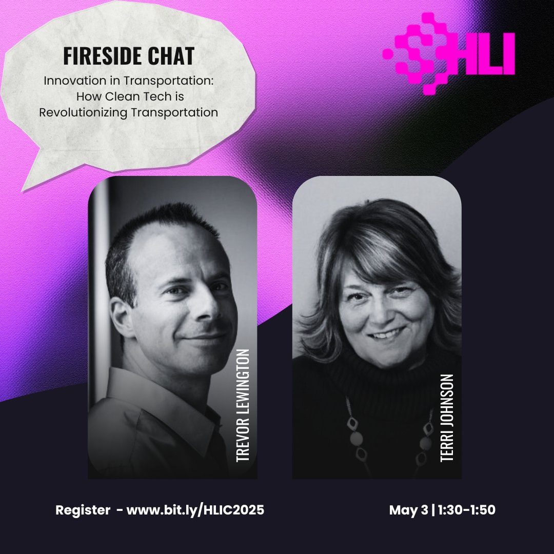 Explore the future of transportation with Trevor Lewington &amp; Terri Johnson. From infrastructure to clean energy, discover how Alberta is moving forward!

📅 May 3 | 1:30–1:50