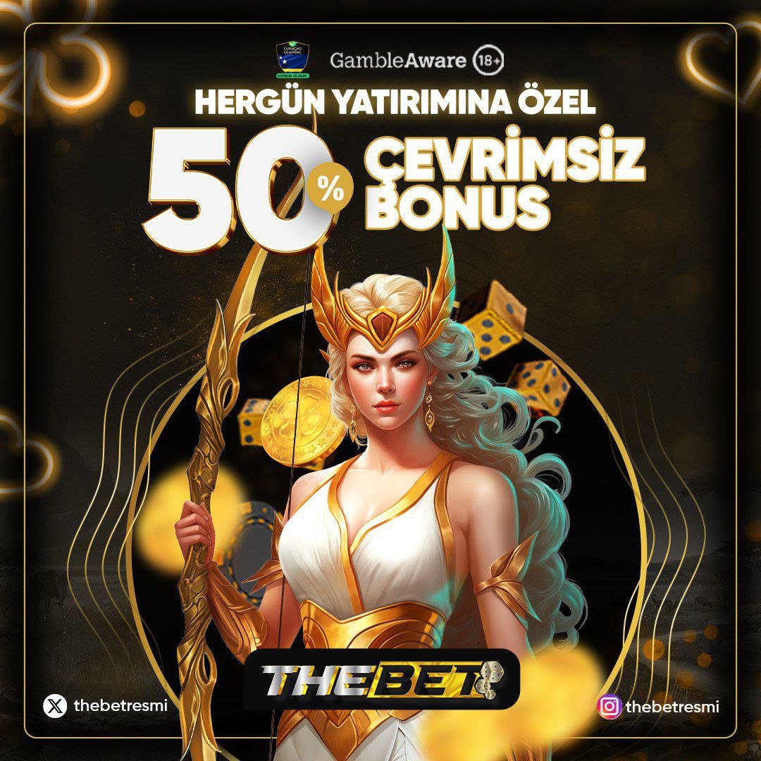 Thebet %50 ÇEVRİMSİZ 2500TL BONUS

➡️ Ana Para Ve Bonusun 1 Katı Çevrim Yeterlidir
🆒 %50 İLK KAYIP BONUSU 5000₺ Kadar
➡️ Bonus İle 1 kat Çevrim Yeterlidir

Üyelik t.ly/Bonusofisitheb…

#denemebonusuverensiteler #denemebonusuyatırımsızcekim #denemebonusu2025 #denemebonusu2024
