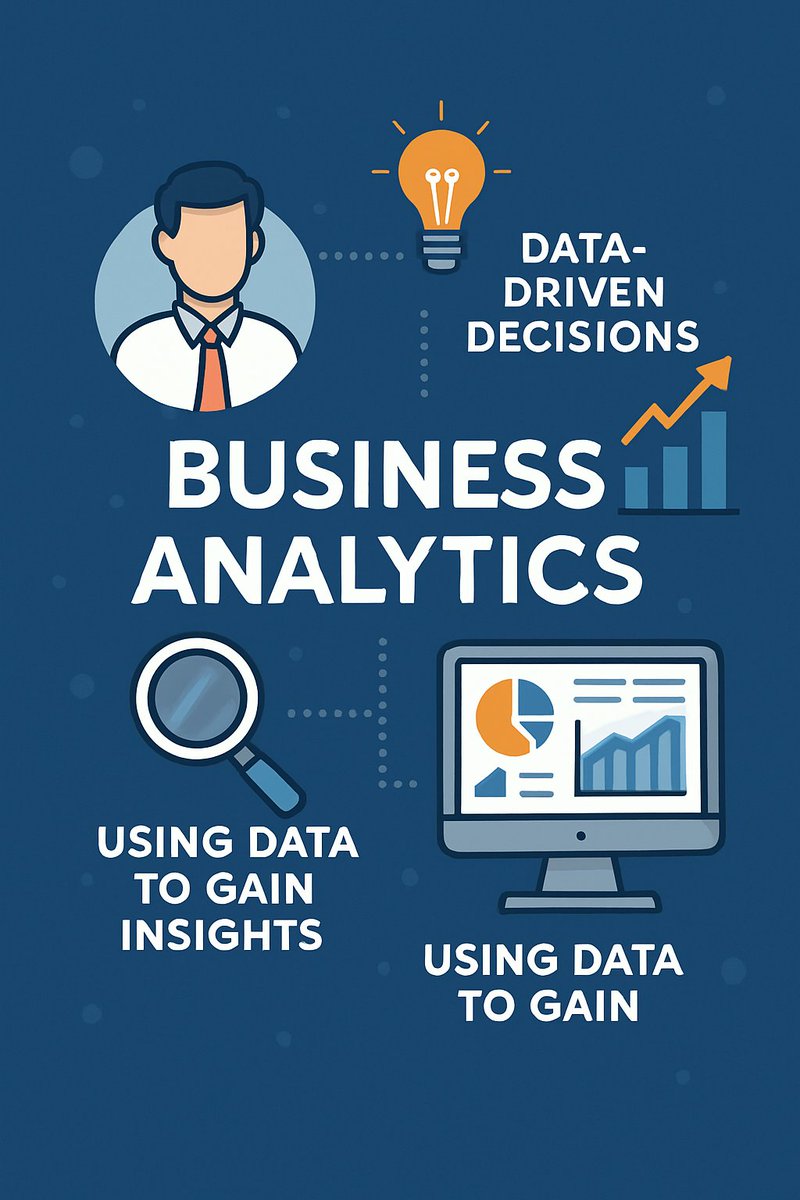 Sheikh_Mursu's tweet photo. Unlocking the power of Business Analytics! 📊
Learning how data-driven decisions fuel smarter strategies, boost growth, and solve real-world problems.
Data isn't just numbers — it's the future of business! 🚀
#BusinessAnalytics #DataAnalytics #AIJourney #DataDriven https://t.co/b9LmXs7cWT