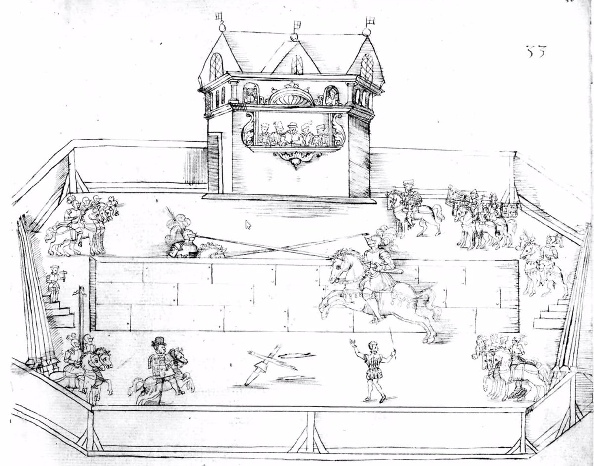 CourtStudies's tweet image. Heralds originally integral to organising jousts and tournaments. (Patric Dickinson (Former Clarenceux King of Arms) “Heralds as Courtiers”.)