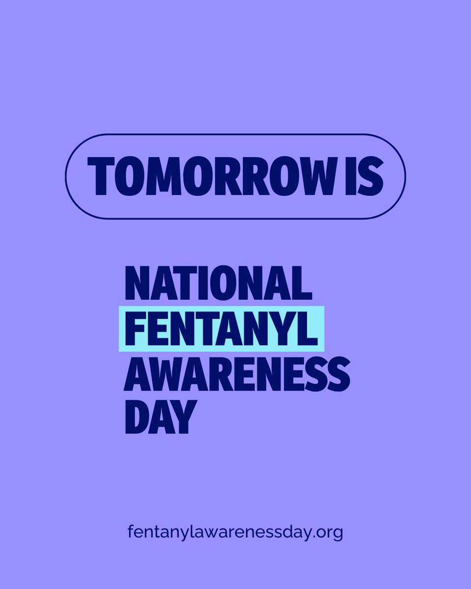 National Fentanyl Awareness Day (@fentawareday) on Twitter photo ๐จ Tomorrow is #NationalFentanylAwarenessDay! ๐จ
Join <a href="/SongforCharlie/">Song for Charlie</a> for virtual screenings + live Q&A sessions with experts. Learn how to protect your community from fentanyl & fake pills.
๐ Register now: bit.ly/41CCX3g
#FakePillsRealDanger #AwarenessToAction ๐จ Tomorrow is #NationalFentanylAwarenessDay! ๐จ
Join <a href="/SongforCharlie/">Song for Charlie</a> for virtual screenings + live Q&A sessions with experts. Learn how to protect your community from fentanyl & fake pills.
๐ Register now: bit.ly/41CCX3g
#FakePillsRealDanger #AwarenessToAction