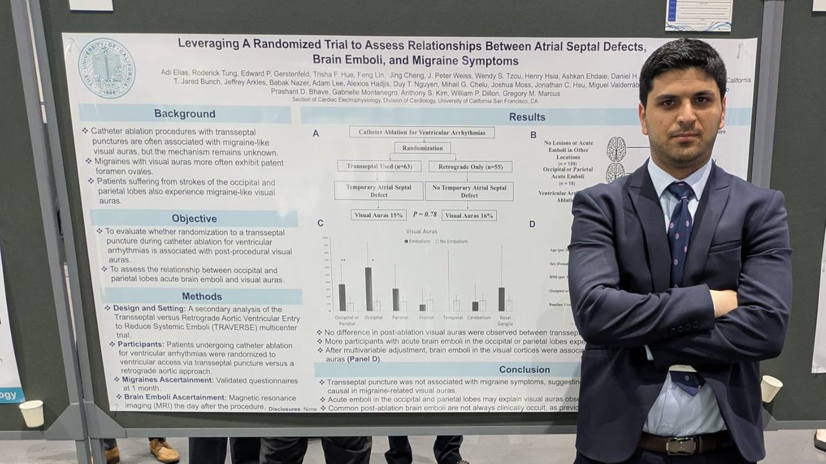 Thank you #HRS2025  for an amazing week in San Diego!
Proud to present our work from #VIBRANTAF, #ARCADIA, and #TRAVERSE.
Great to catch up on innovations, EGM/EP anatomy sessions, and late-breaking trials.
Always grateful for the support from <a href="/gregorymmarcus/">Greg Marcus</a> <a href="/UCSFCardiology/">UCSF Cardiology</a>