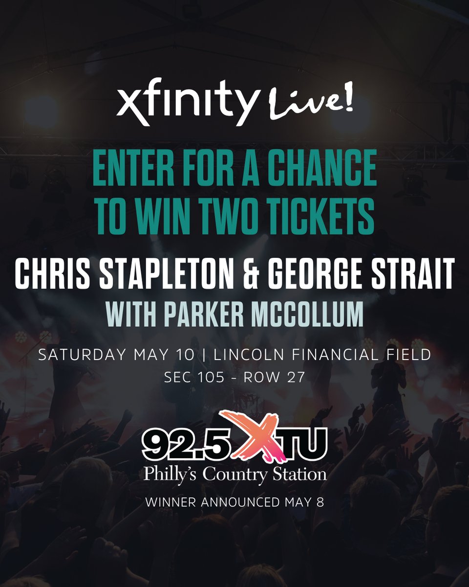 Giveaway Alert! 🎶🤠 Enter here bit.ly/4jRTCqO

One winner will be announced 5/8!