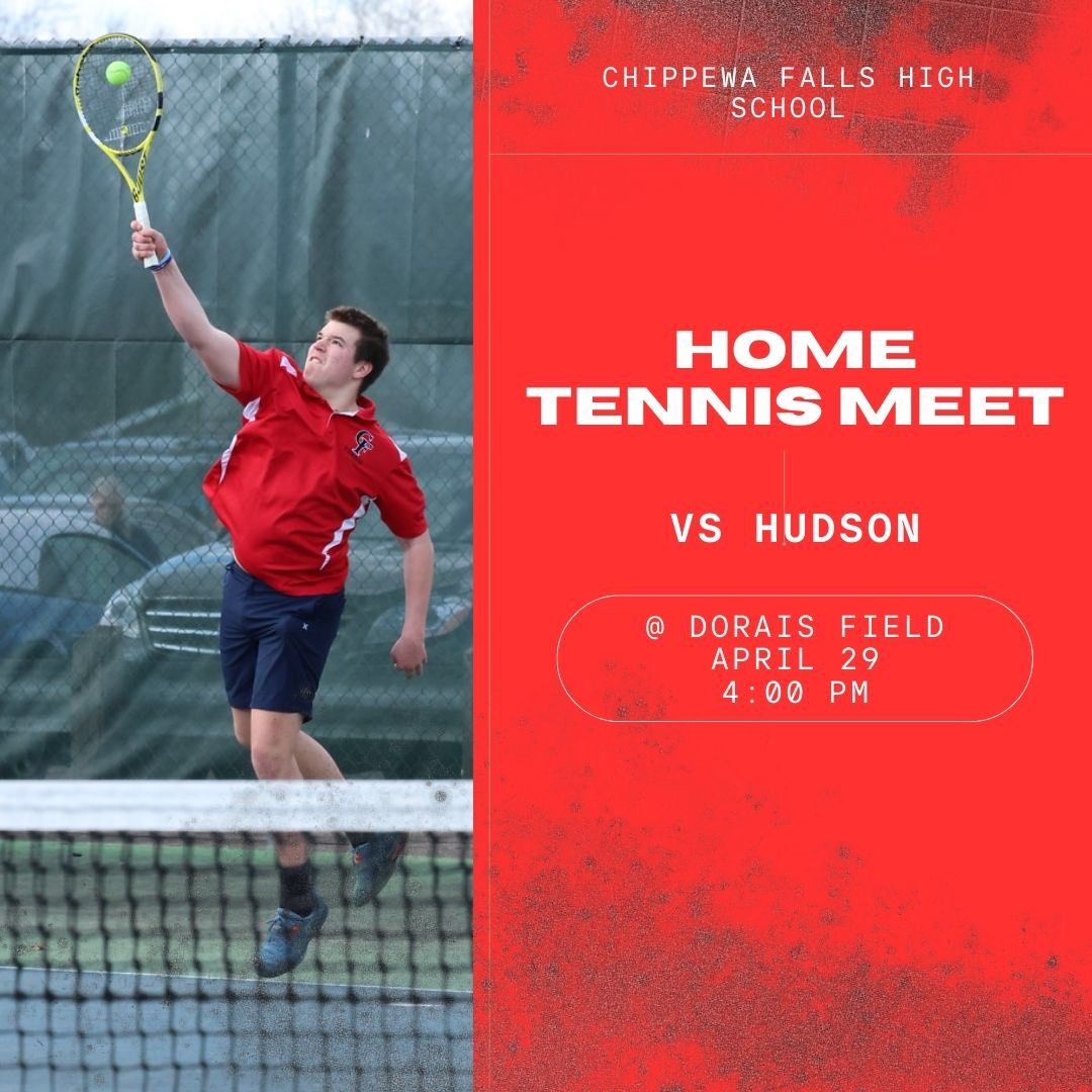 Support our Men’s Tennis team as they face Hudson tomorrow!