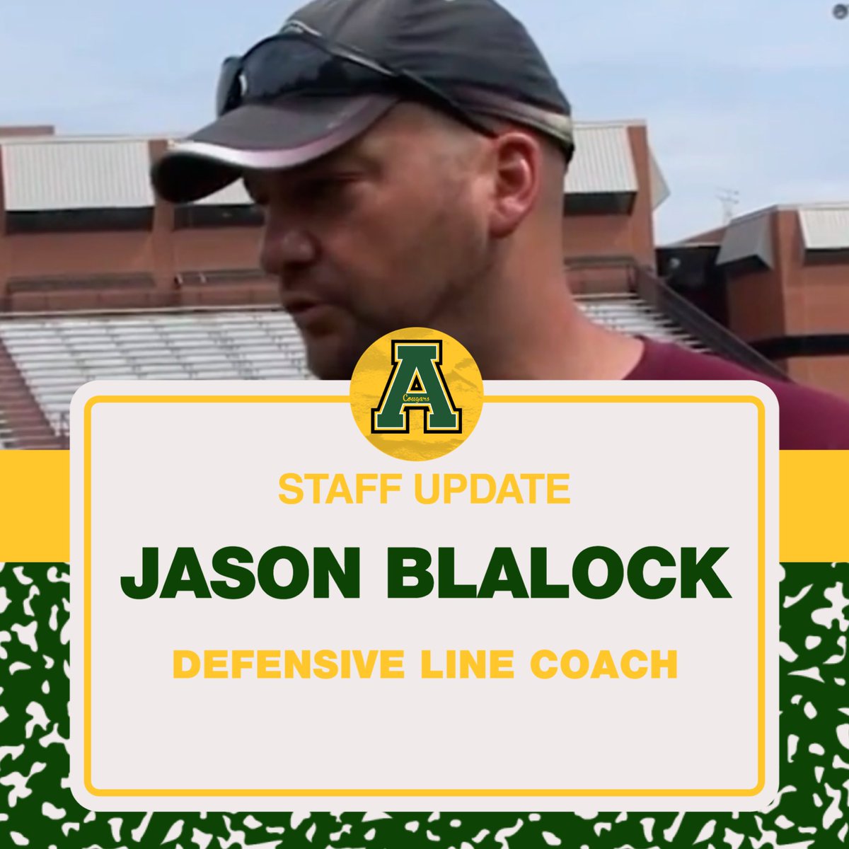 We are excited to announce Jason Blalock as our programs next Defensive Line Coach! Coach blalock has coached at Appalachain State and NC Central University!