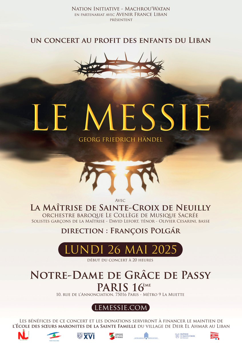 petitschanteurs's tweet photo. "Tournée Messie" dès la fin mai à Paris, avant de se prolonger en décembre 2025 avec des concerts à Neuilly, des opportunités dans les Hauts-de-Seine, en Belgique (et en Tunisie!), Elle s’achèvera à Paris en janvier 2026
Infos : https://t.co/9MVcMzFq8B https://t.co/mmuF0LnB49