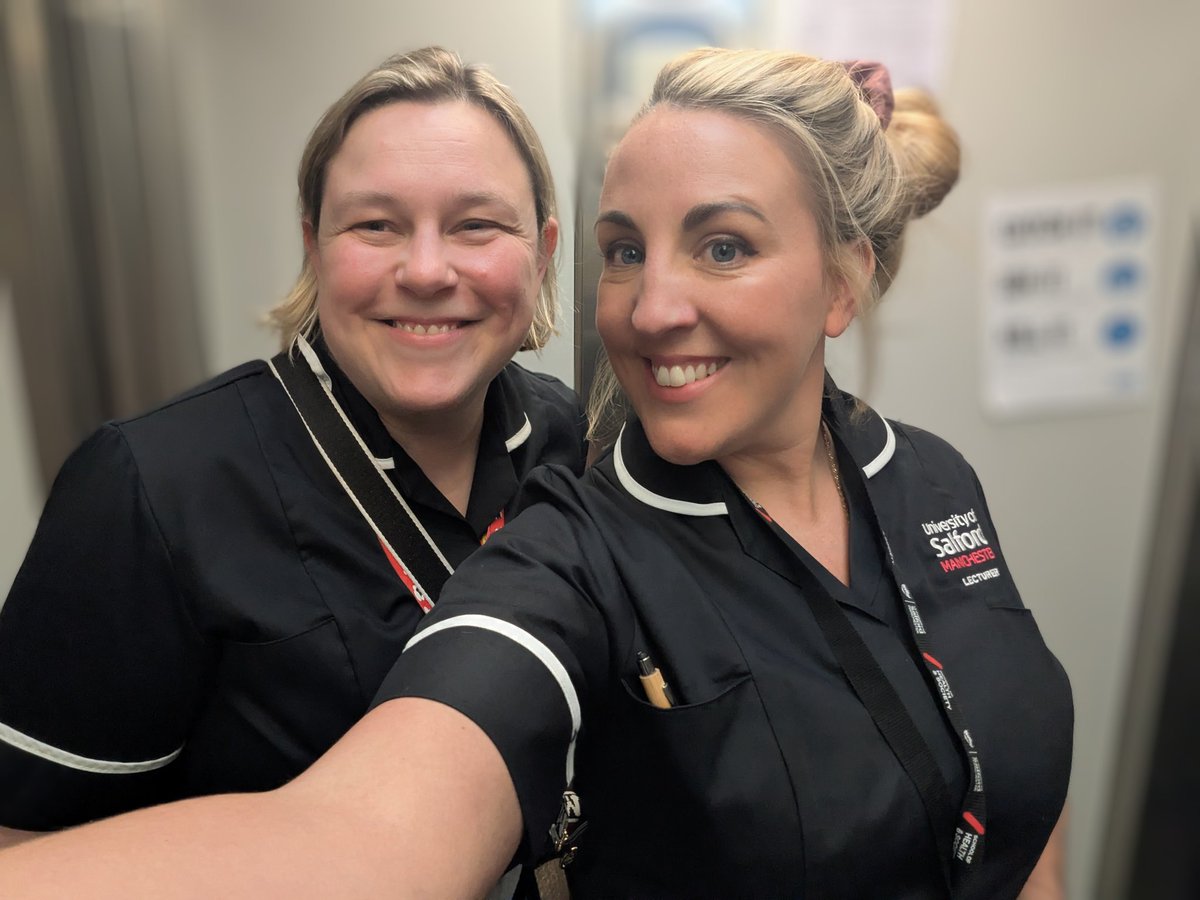 Acute Illness management first group of students through ✅ Always a pleasure seeing them light bulb moments 💬😀 <a href="/SalfordUni/">University of Salford</a> <a href="/UoSadultnursing/">UoS_AdultNursing</a> #AIMScourse #futurenurses #acuteillness #nearlyqualifiedstudents