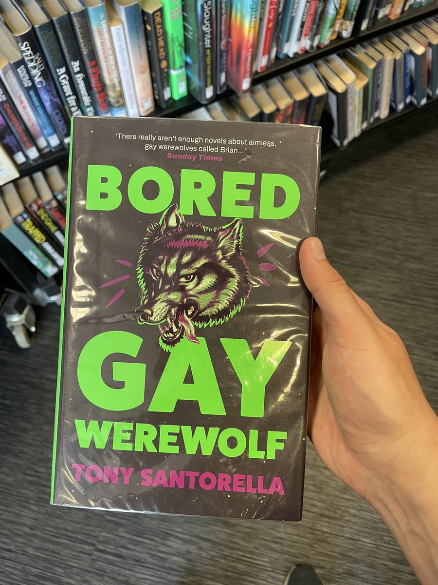 Oh Just a book I just found in my local library.

"There really aren't enough novels about aimless gay werewolves called Brian"
