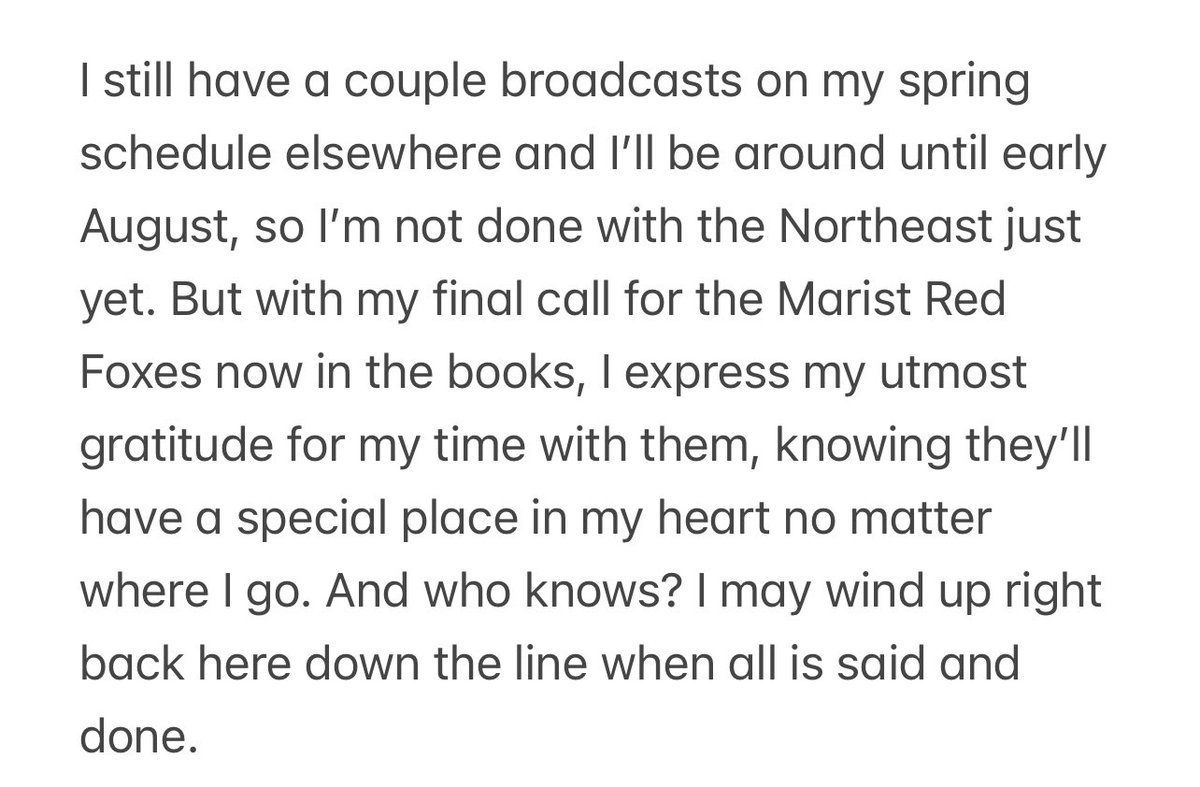 Thank you <a href="/MaristAthletics/">Marist Athletics</a> 🦊 ❤️