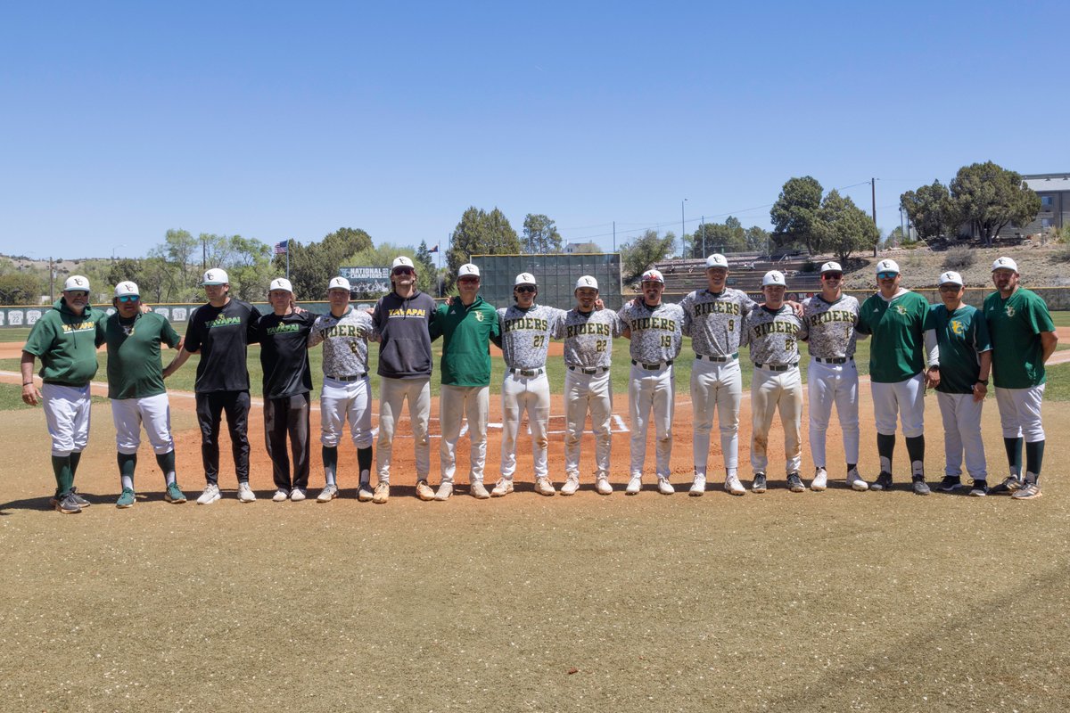 The 2025 <a href="/YavapaiBaseball/">Yavapai Baseball</a> Sophomores!

Congrats guys, and good luck this weekend against #14 Southern Nevada!