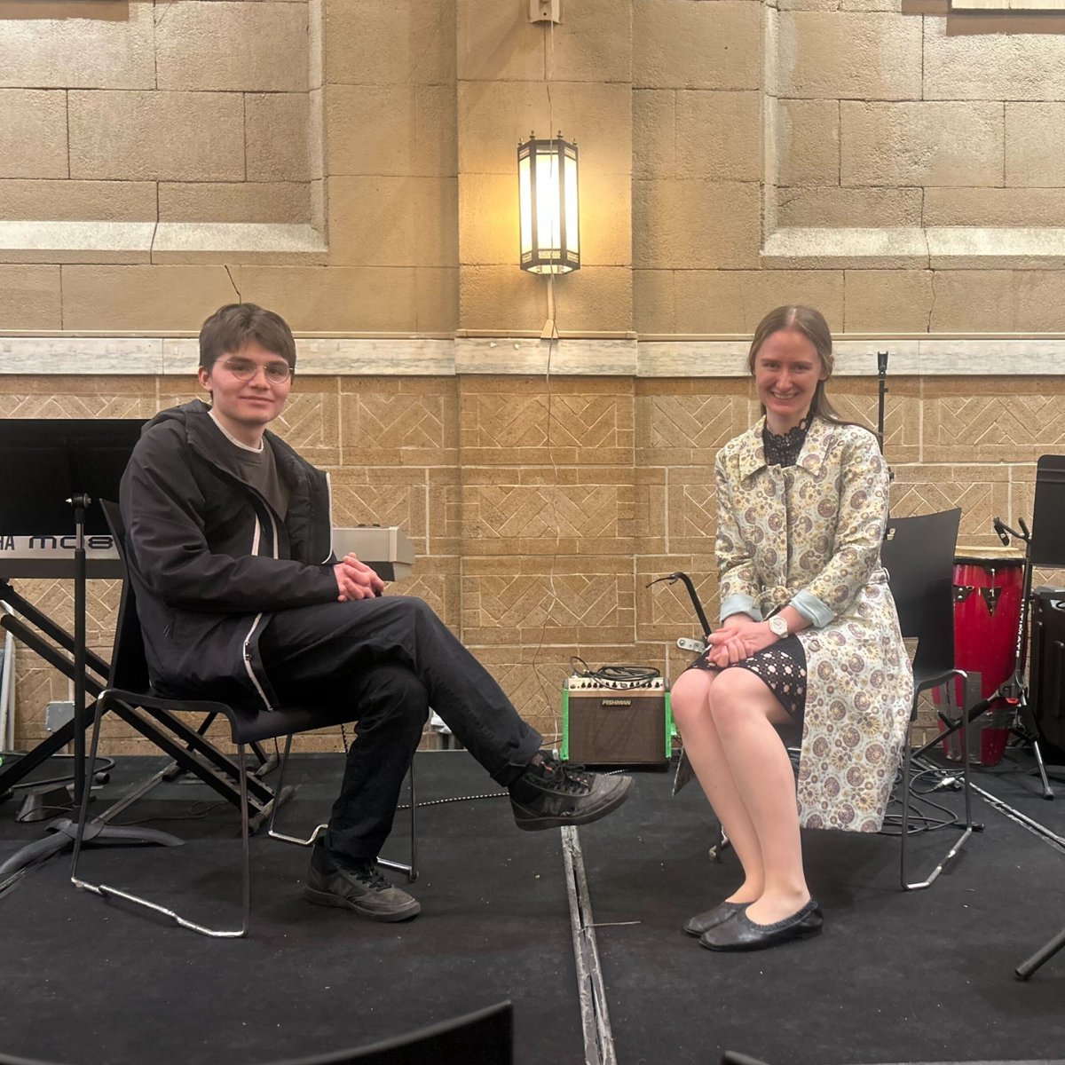 Recognizing our volunteers this #VolunteerAppreciationMonth 👏 We appreciate you, Cara and Bennett! Almost weekly they're in our chapel, bringing kindness, encouragement and connection to our community.

#NationalVolunteerMonth #CommunityImpact #Volunteer #BoweryVolunteer #NYC