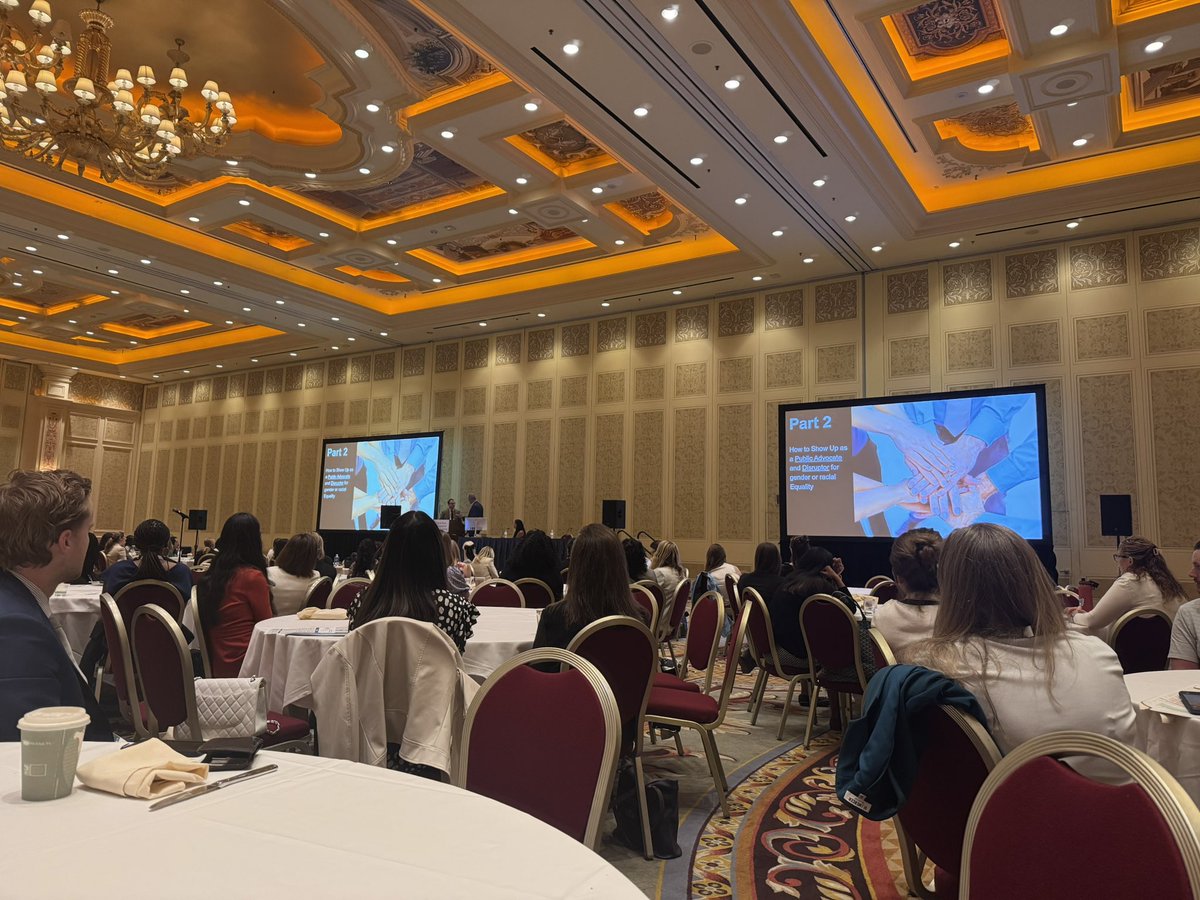 Amazing <a href="/SWIUorg/">SWIU</a> session this morning on promoting gender equity in urology 

👉🏼Loved learning to use “ouch” 🤕 and other disruptive comments to respond to inappropriate comments in the moment