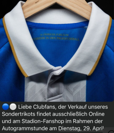 Also Blau Weiß fühle ich jetzt nicht so