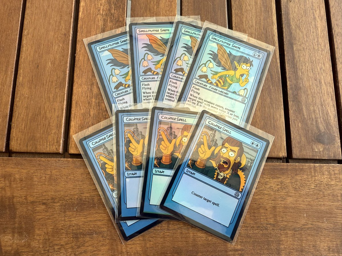 marcodegiorgi17's tweet image. ‼️ Neeeews! Stutter and Counterspell Limited Edition #mtgpauper info dm